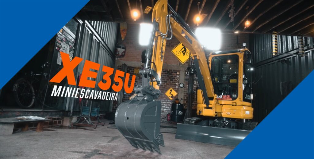 Conheça Melhor a Mini Escavadeira XE35U Yamadiesel